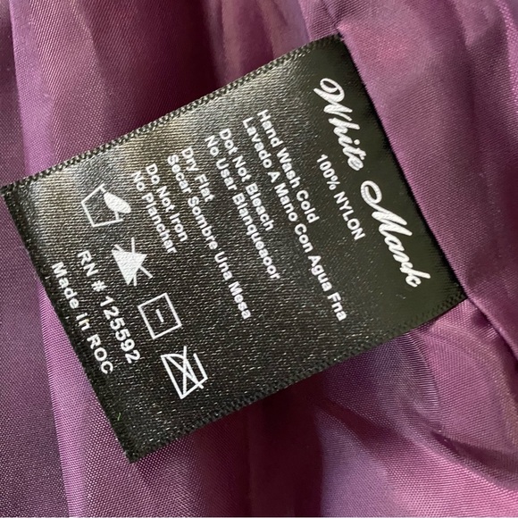 White Mark Plum Puffer Jacket Small - Picture 7 of 12